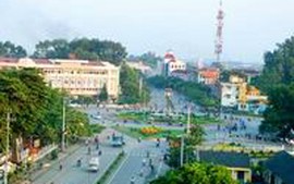 Bắn pháo hoa kỷ niệm 50 năm thành lập thành phố Thái Nguyên